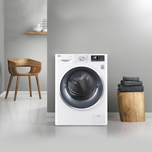 LG WASHING MACHINE FRONT LOADING 9 KG 1400 RPM WHITE-WV4149WVG - Image 3