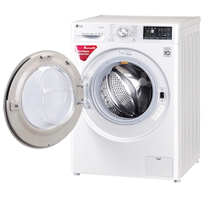 LG WASHING MACHINE FRONT LOADING 9 KG 1400 RPM WHITE-WV4149WVG - Image 2