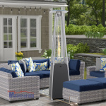 GENERAL PRIME, STAINLESS STEEL SQUARE FLAME HEATER-GP-PH04SS