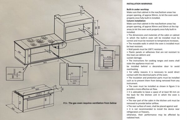SMALVIC GAS ELECTRIC F90GEX2F - Image 2