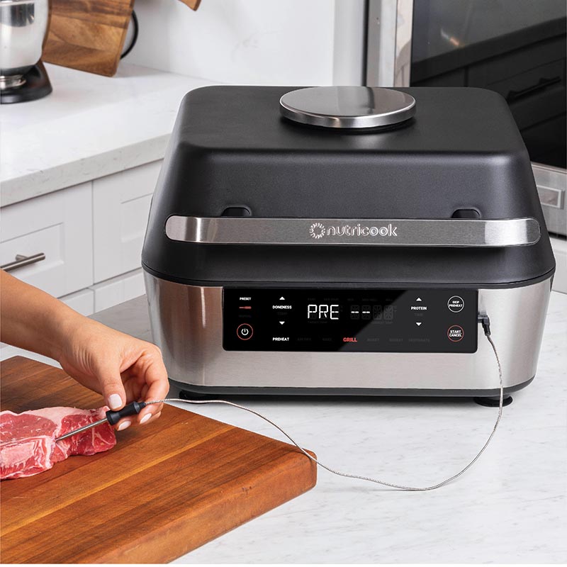 NUTRICOOK AIR FRYER & GRILL XL ROAST BAKE DEHYDRATE REHEAT 8.5 L NC-AFG960 - Image 2