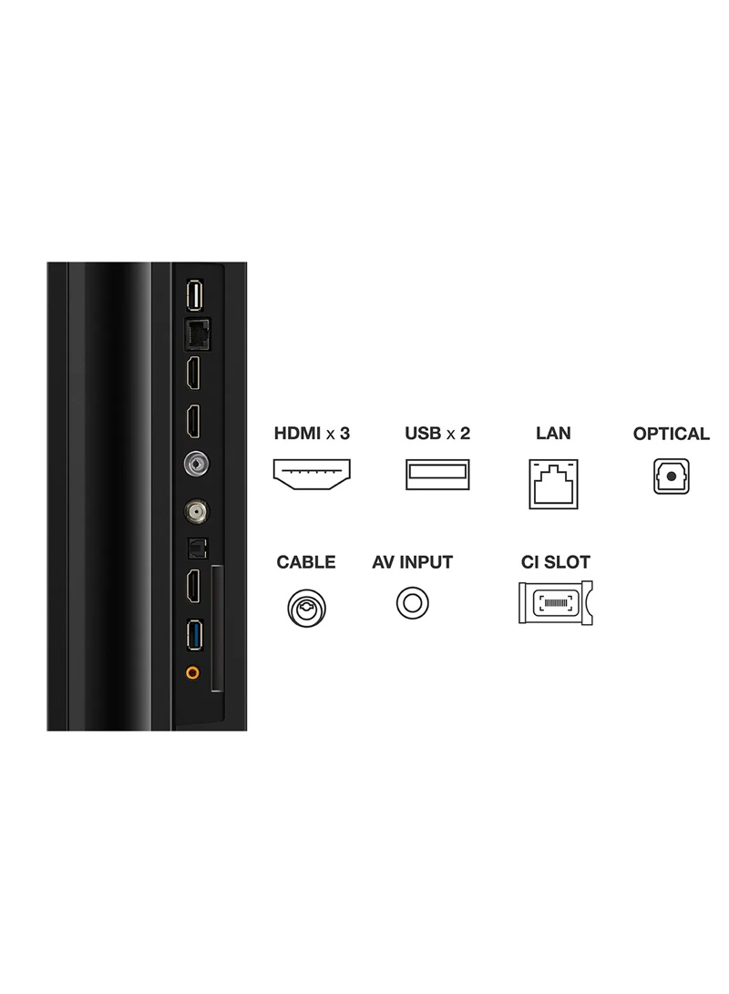 TCL LED 50" SMART GOOGLE TV 4K-50P755 - Image 5